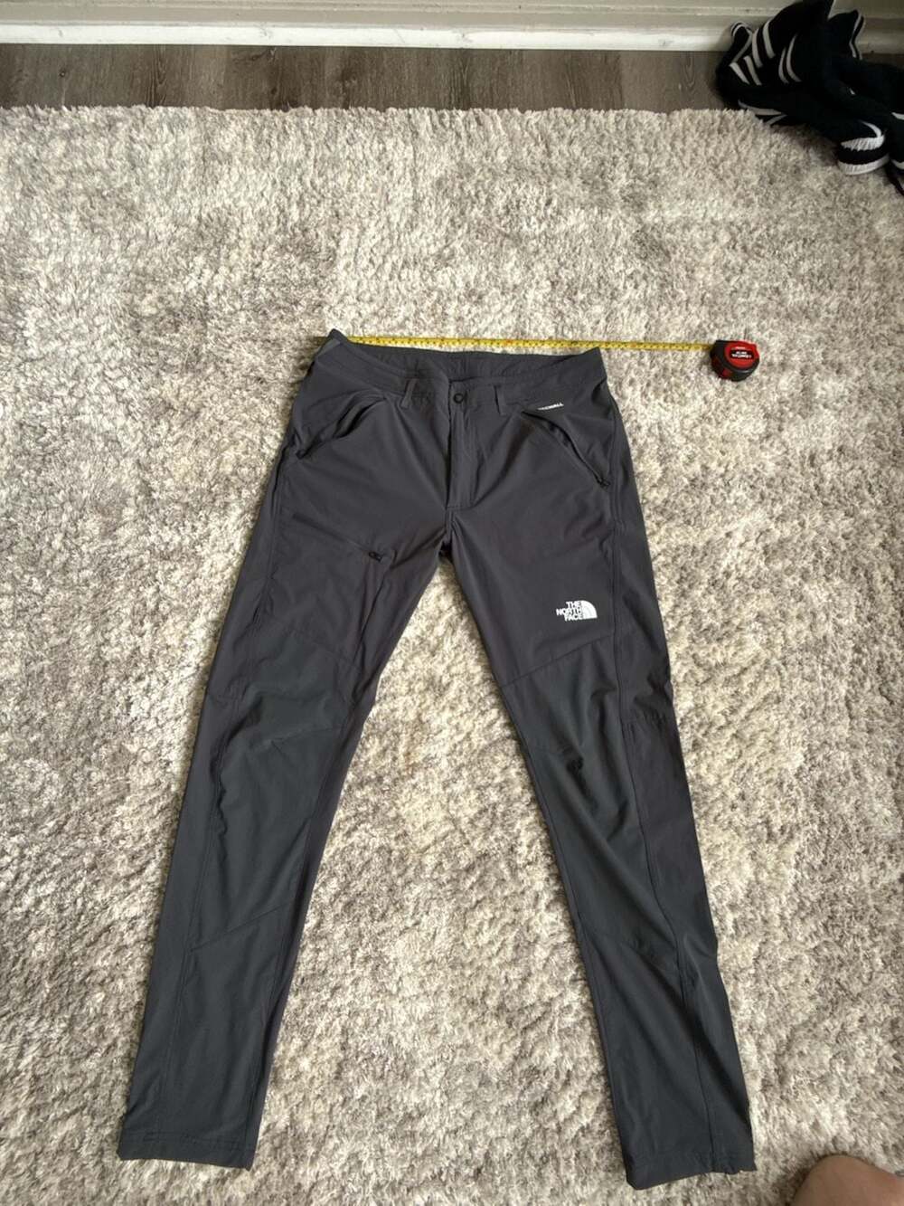 The North Face WindWall Hiking Pants Dark Gray Men's 34x32